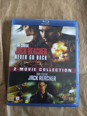 Jack Reacher / Jack Reacher never go Back 2-movie (Bluray)