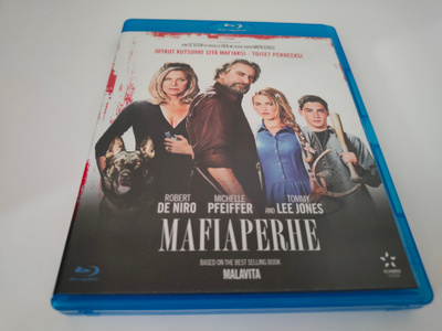 Mafiaperhe (Malavita) (2013) - Bluray - Suomi-julkaisu