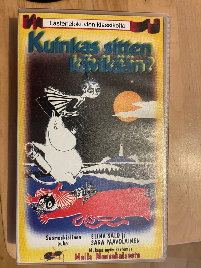 Kuinkas Sitten Kävikään?, Muumi VHS