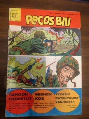 Pecos Bill # 7/1962