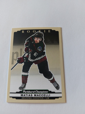 2022-23 Parkhurst Champions #277 Matias Maccelli RC