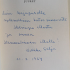 Sirkka Selja : Juuret (signeerattu, tekijän omiste) - pikkukuva 3