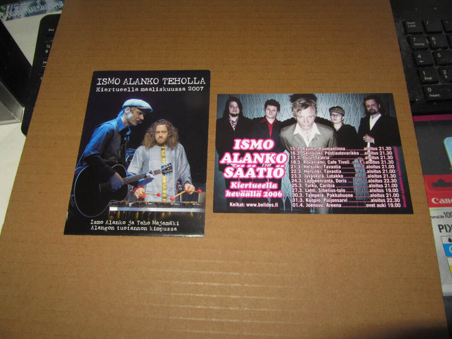 Kortti/Flyeri Ismo Alanko Säätiö/Teholla 2006/2007