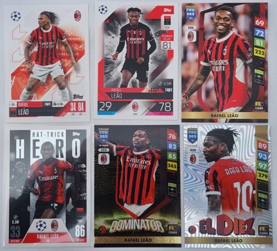 Rafael Leão- jalkapallokortit 6 erilaista