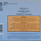 Chopin: Scherzos & Mazurkas - Emanuel Ax - CD - pikkukuva 3