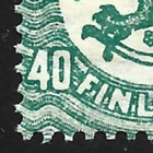 1926 M-17 40 p kapeat numerot HR ** LaPe 115 B I W 1 väri a - pikkukuva 1