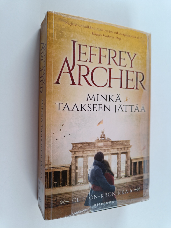 Jeffrey Archer : Minkä taakseen jättää