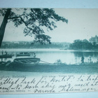 Helsinki, Töölön lahti, väkeä rannalla, vanha mv pk, p. 1904 - pikkukuva 1
