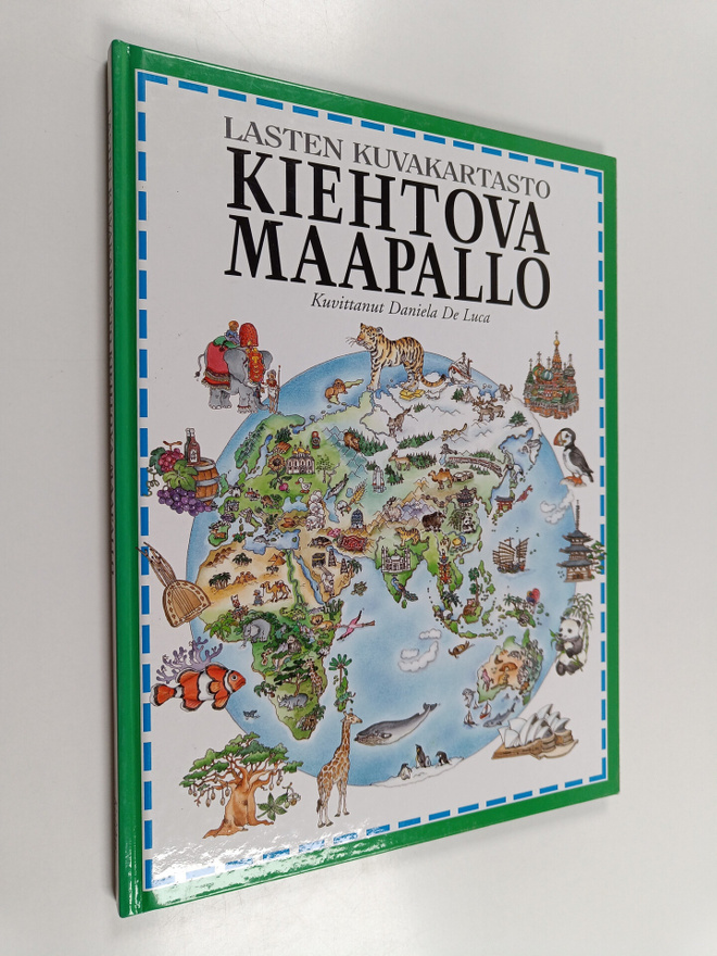 Alison Cooper ym. : Kiehtova maapallo : lasten kuvakartasto