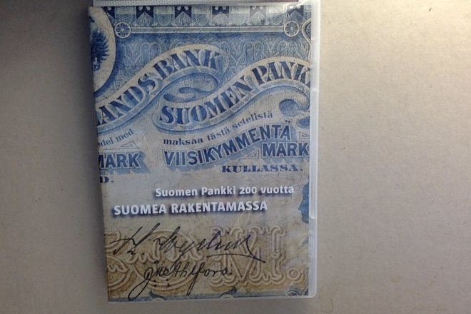 SUOMEN PANKKI 200 VUOTTA SUOMEA RAKENTAMASSA :: RARE  DVD !!