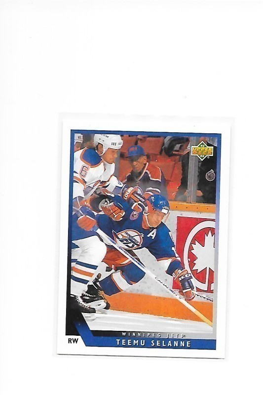 1993-94 Upper Deck #448 Teemu Selänne Winnipeg Jets