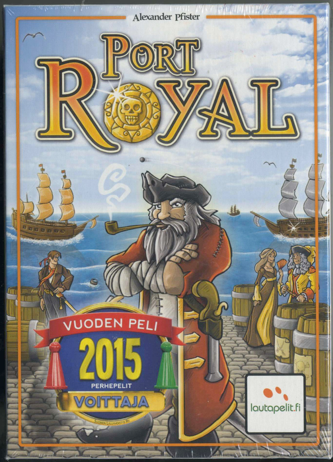 PORT ROYAL - suomenkielinen korttipeli 2015 Vuoden Perhepeli