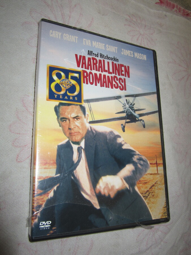 DVD Alfred Hitchcockin Vaarallinen romanssi ( UUSI AVAAMATON