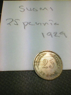 Suomi 25 penniä 1929
