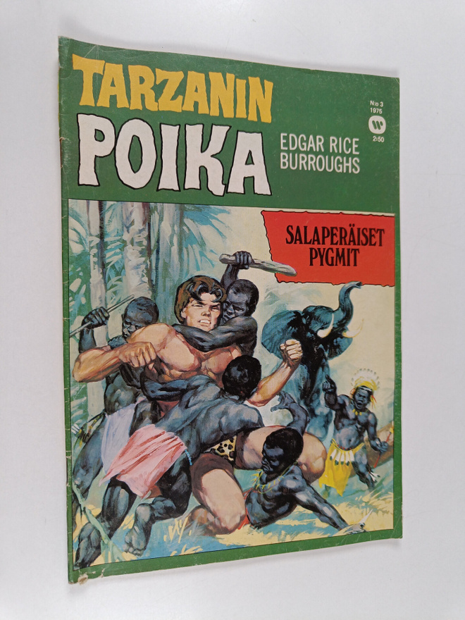 Edgar Rice Burroughs : Tarzanin poika 3/1975 : Salaperäis...