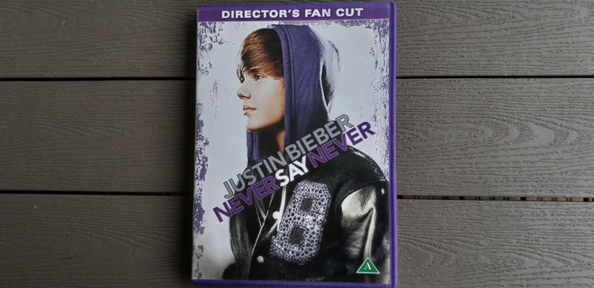 DVD: Justin Bieber - Never Say Never. Director's Fan Cut