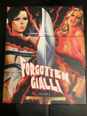 Forgotten Gialli: Volume Four Box Set Vinegar Syndrome OOP