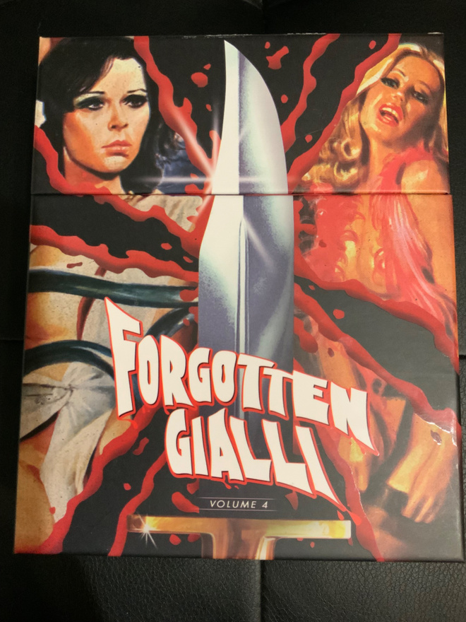 Forgotten Gialli: Volume Four Box Set Vinegar Syndrome OOP