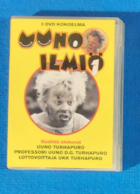 Uuno ilmiö 1 (3 DVD kokoelma)