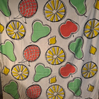 Värikäs isokuvioinen sisustuskangas 150x165cm x 2 - pikkukuva 4