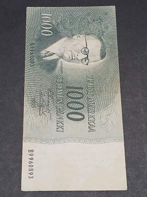 1000 Markkaa 1955