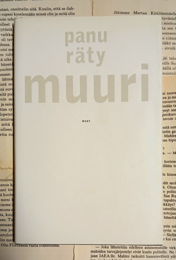 Panu Räty - Muuri (sid.)