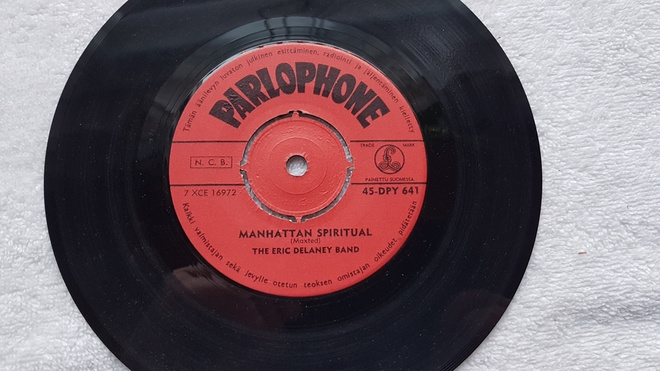 Eric Delaney Band – Manhattan Spiritual / Down Home 7"