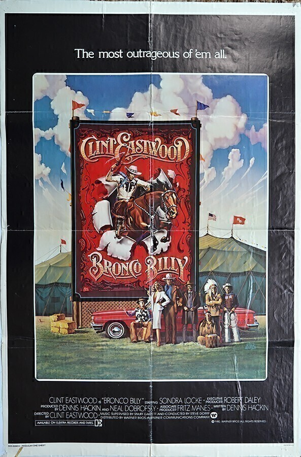 Elokuvajuliste: Bronco Billy (Clint Eastwood)