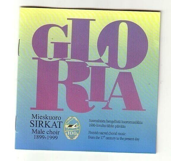 cd, Mieskuoro Sirkat: Gloria [spiritual, hengellinen]