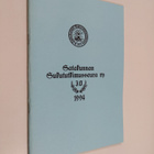 Satakunnan sukututkimusseura ry. 30 : 1994 - pikkukuva 1