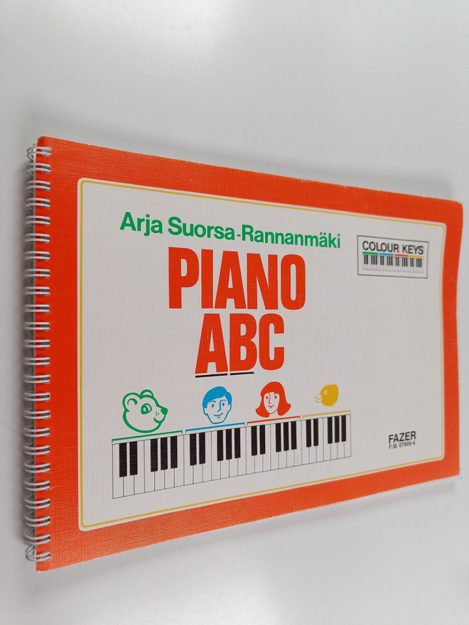 Arja Suorsa-Rannanmäki : Piano ABC : colour keys