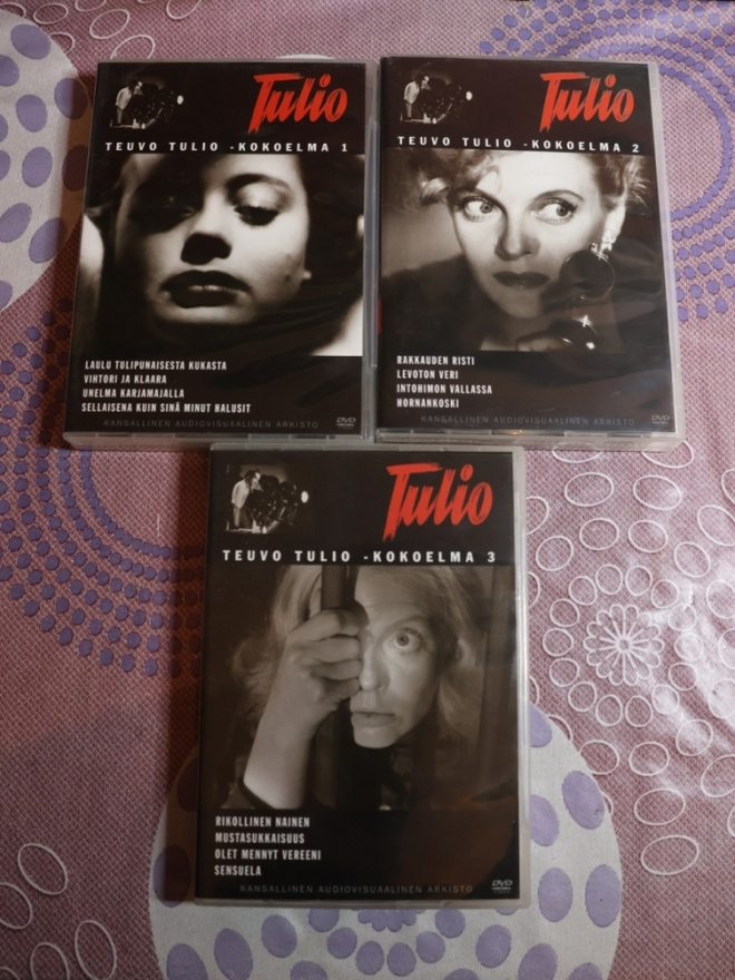 Teuvo Tulio kokoelma 1-3 DVD