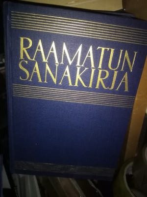 Saarisalo : Raamatun sanakirja ( SIS POSTIKULU)