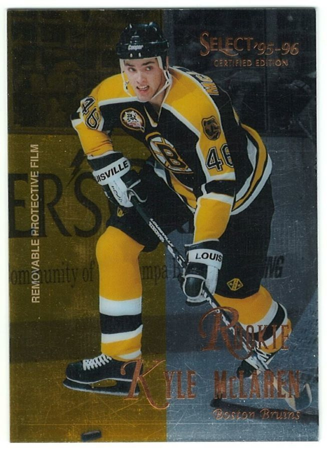 95-96 Select Certified Edition #139 Kyle McLaren Rookie