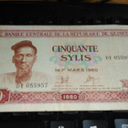 Guinea 50 Sylis 1980 P25 VF- - pikkukuva 1