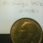 Ranska 50 frangs 1952, km#918.1 - pikkukuva 2