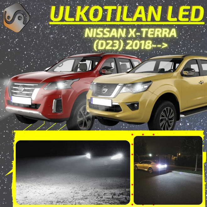 X-TERRA (D23) 2018--> Ulkoiset LED -valot