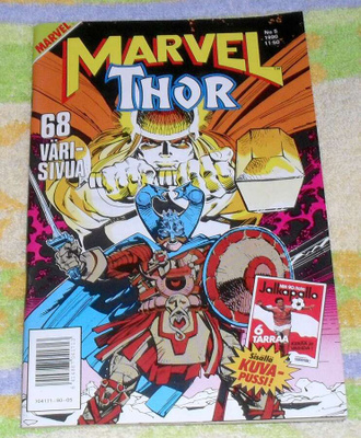 MARVEL 5 / 1990 - Thor, mukana kuvapussi