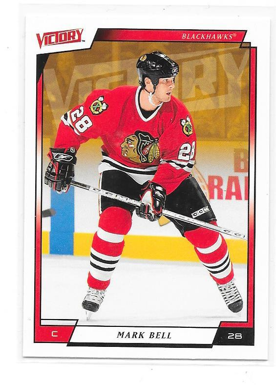 2006-07 UD Victory #45 Mark Bell Chicago Blackhawks
