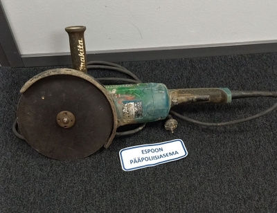 T3156 Makita kulmahiomakone, sähkö toimiva