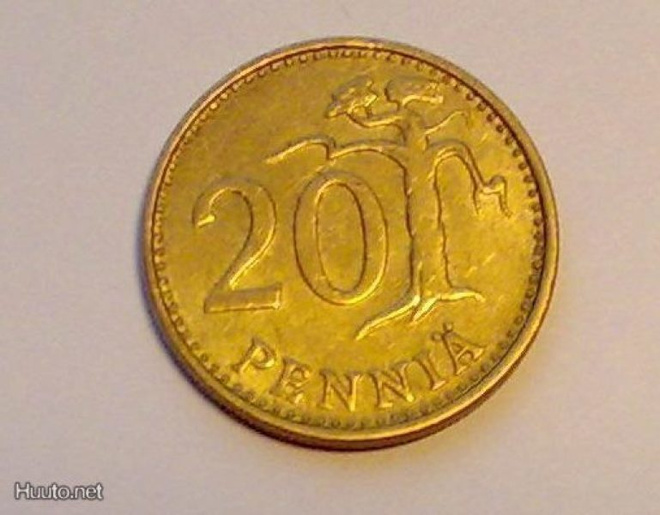 20 penniä, v 1984