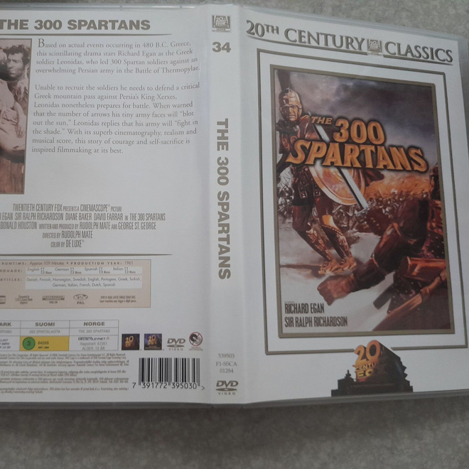 The 300 spartans dvd
