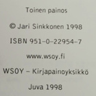 Jari Sinkkonen - Yhdessä isän kanssa (sid.) - pikkukuva 3