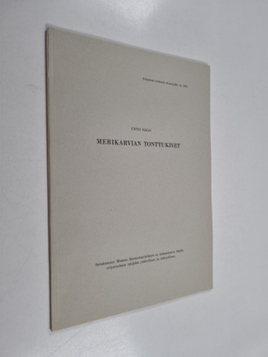 Unto Salo : Merikarvian tonttukivet