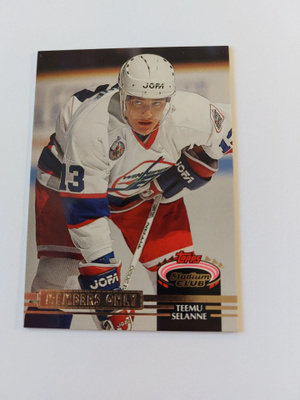 1992 Stadium Club Members Only Teemu Selänne