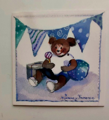 MINNA IMMONEN "Nalle"-2-os. POSTIKORTTI