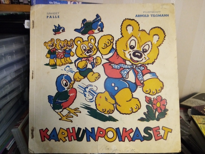 Palle - Arnold Tilgmann :  Karhunpoikaset ( SIS POSTIKULU)