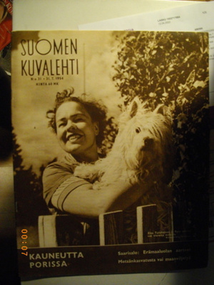 Suomen Kuvalehti Nro 31/1954 (7.5)