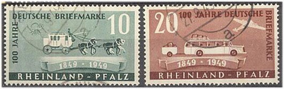BRD Rheinland-Pfalz Mi 49-50