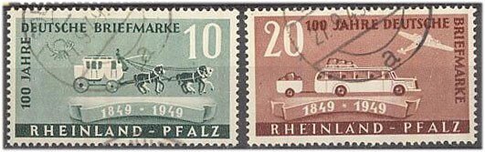 BRD Rheinland-Pfalz Mi 49-50